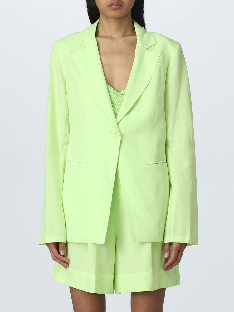 アウターその他 LIU JO Woman Blazer Lime WA3002T4818 30535 해외] 리우조 여성 블레이저 WA3002T4818 30535 Lime /6